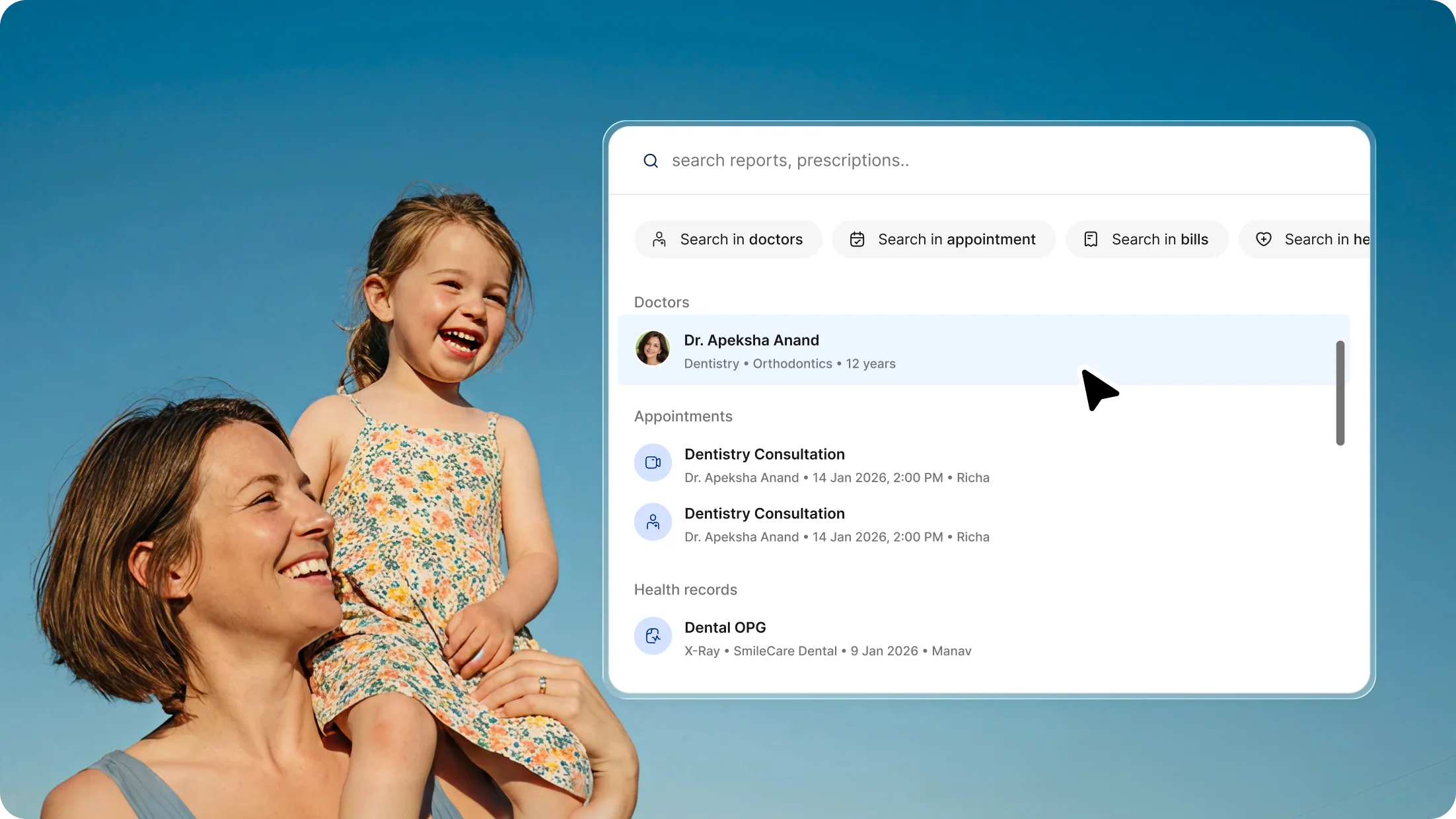 One Search, Four Data Sources