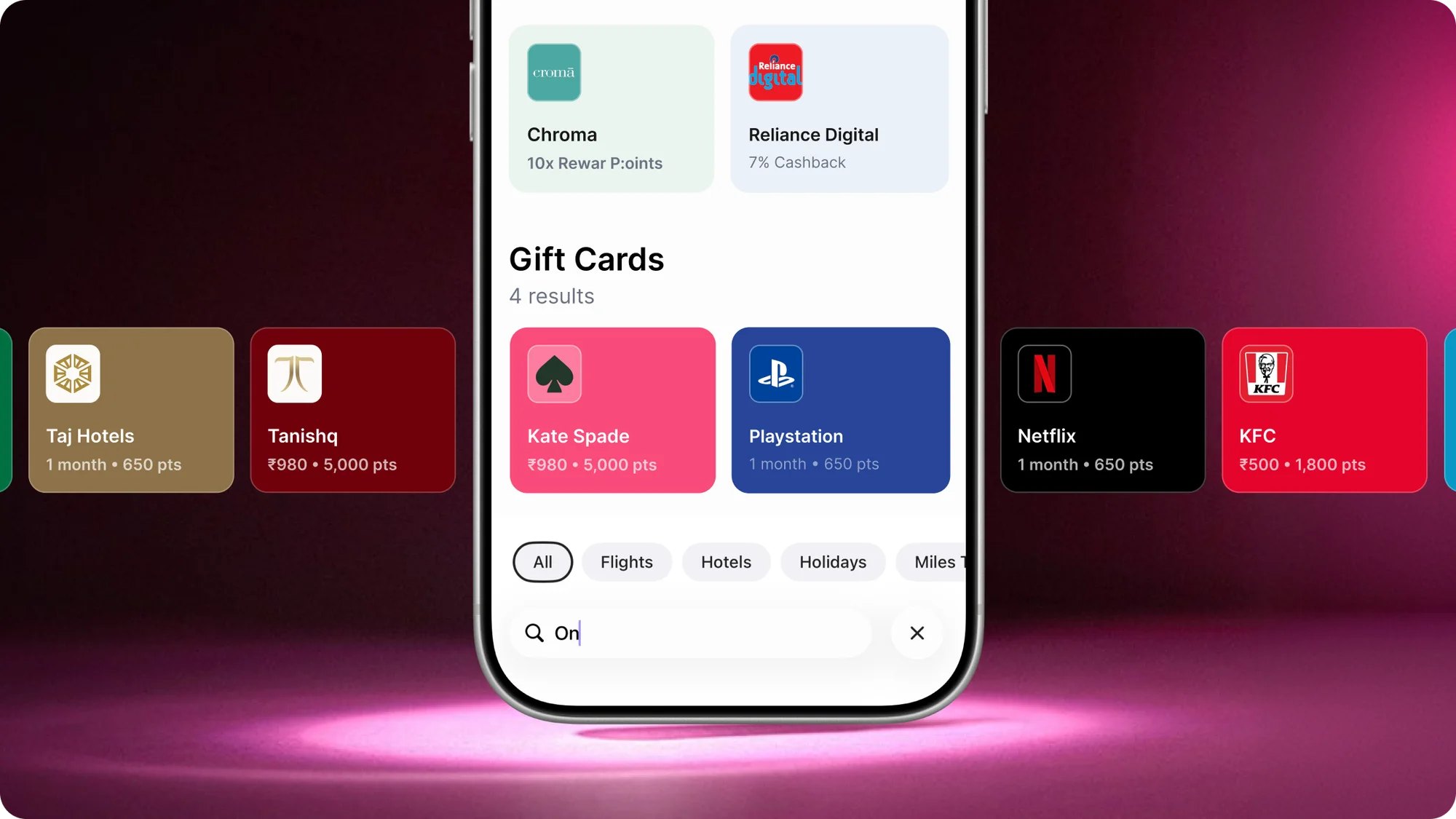 Search That Collapses Nine Products